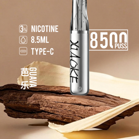 xiaoke 梟客 口紅款 8500口 拋棄式電子煙｜高顏值設計・大容量續航・台灣現貨